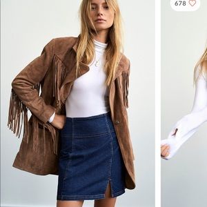 Free People Holding Onto A Dream Mini Skirt